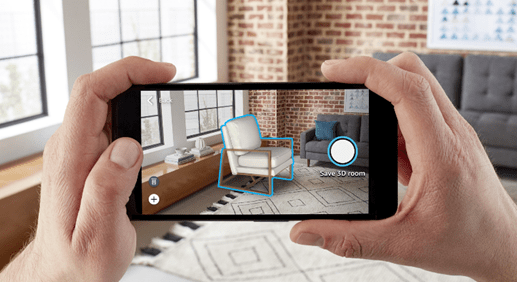 Amazon's AR shopping tool, Room Decorator, creates an interactive and efficient user experience.
