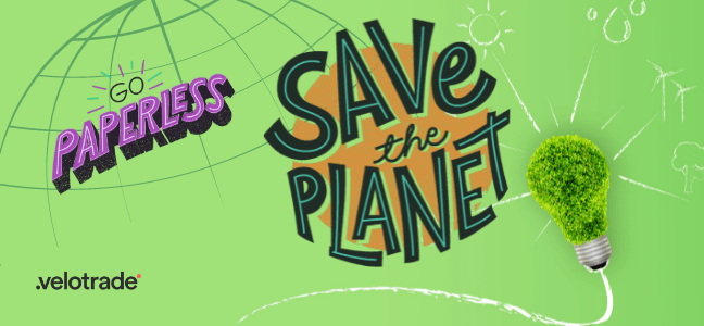 Velotrade takes ESG initiatives to protect the environment.