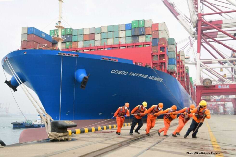 Supply chain constrains on global markets due to covid-19.